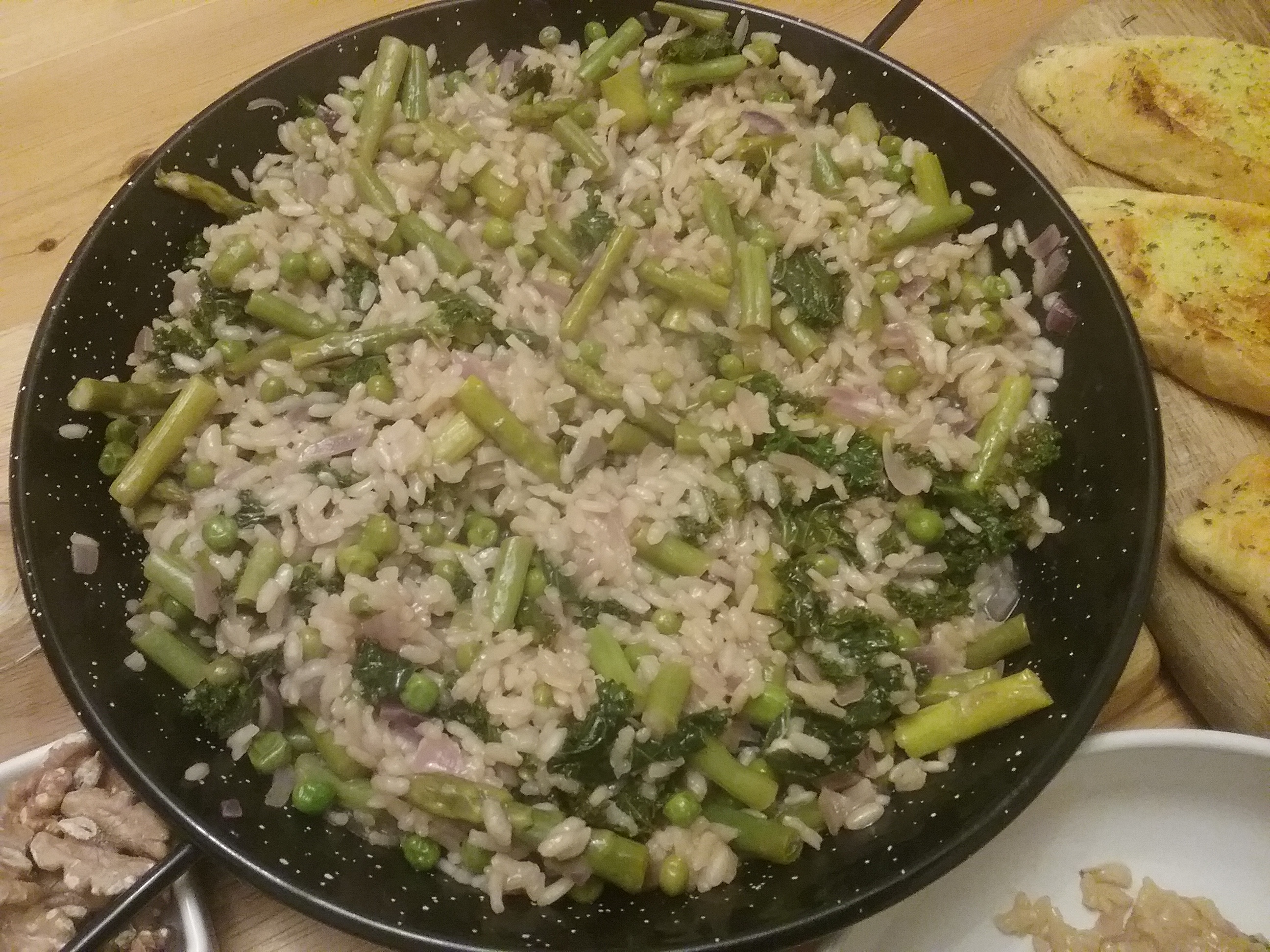 Green Veg Risotto | Jo's food bites.